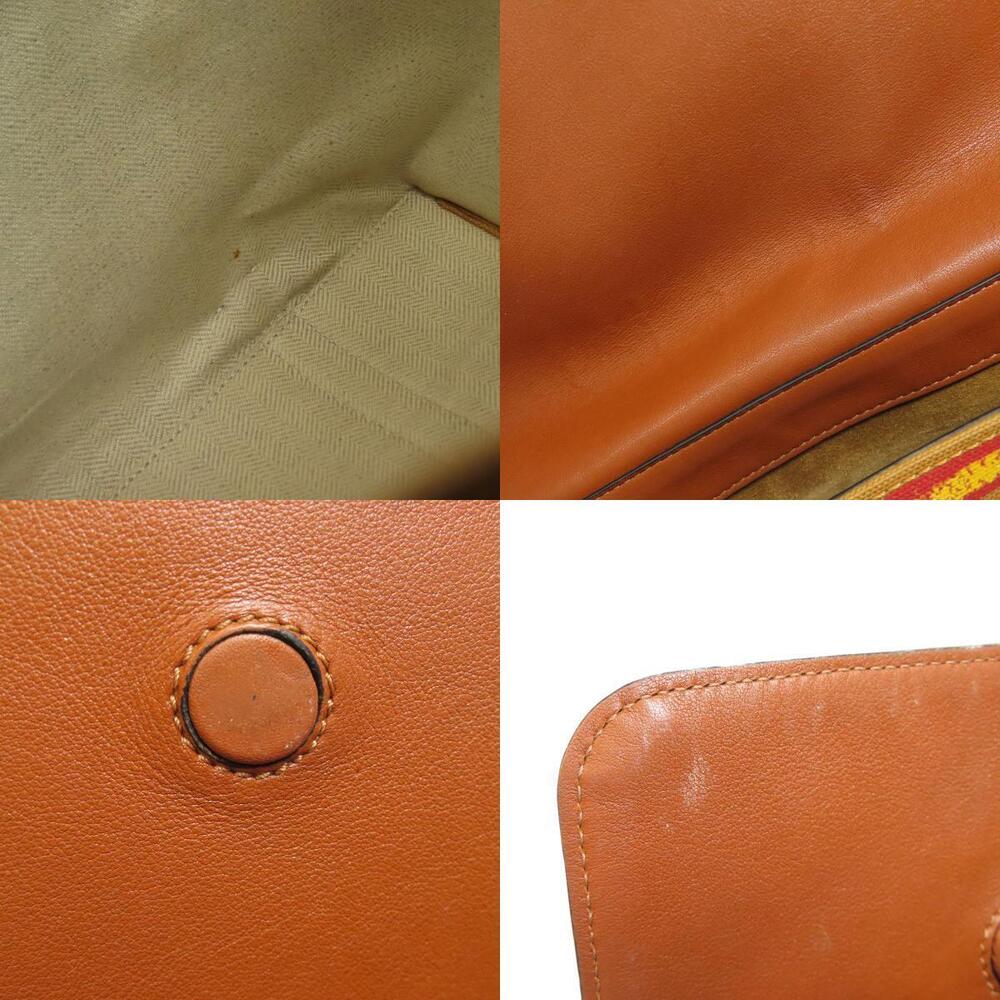Loewe messenger bag shoulder canvas calf leather - Picture 6 of 10
